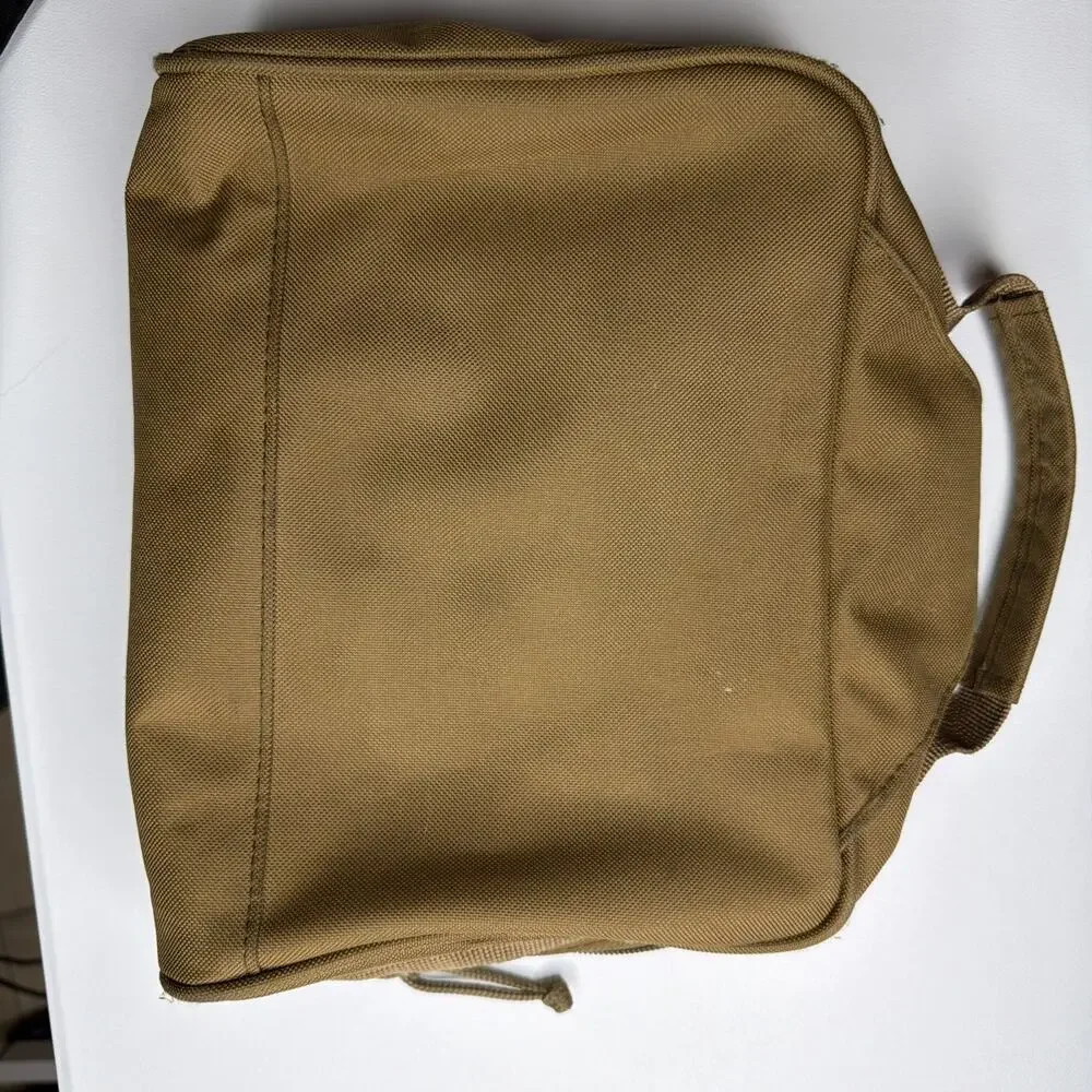 Sandpiper of California Toiletry T (Brown, 9x11x3-Inch),Tactical Bags & Packs